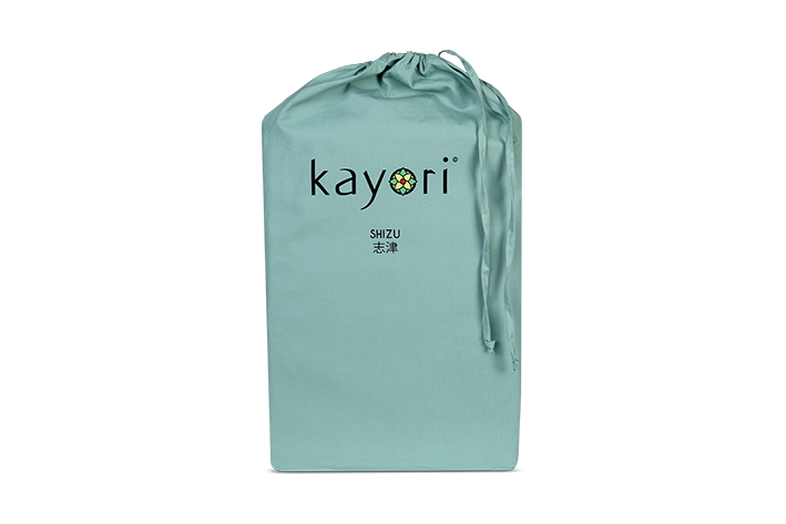 Kayori Shizu hoeslaken Perkal Groen