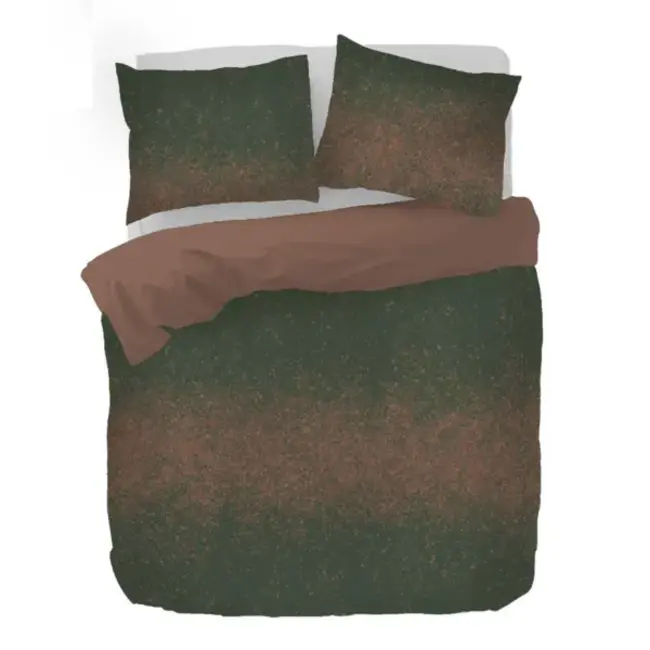 Kayori Morian Tencel groen dekbedovertrek 240x200/220 cm