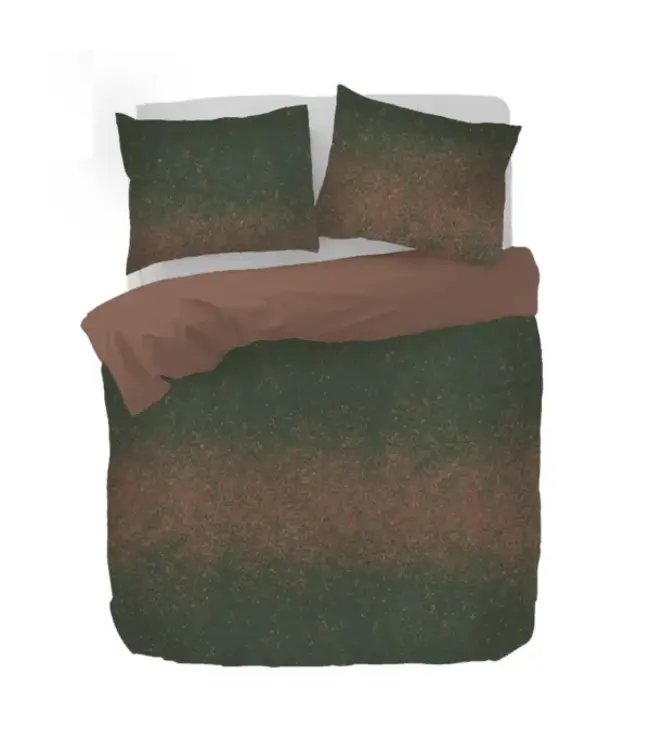 Kayori Morian Tencel groen dekbedovertrek 240x200/220 cm