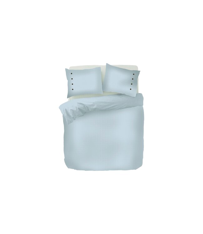Kayori Shizu dekbedovertrek Katoenperkal Blauw