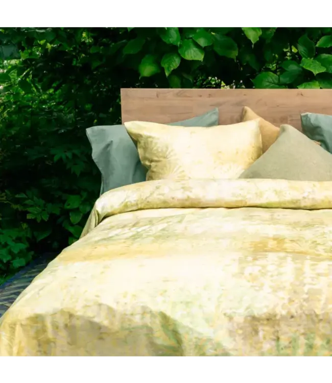 Kayori Madee dekbedovertrek Satijn Groen