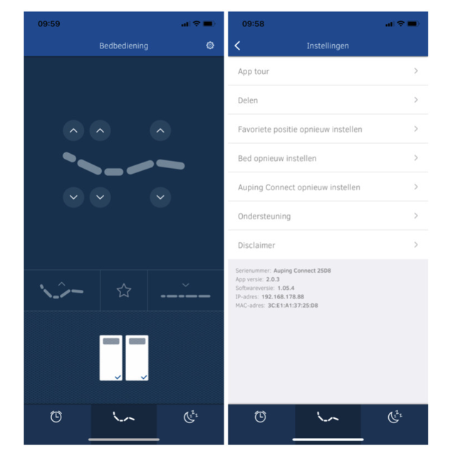 Auping Connect maak je verstelbare Auping bed Smart