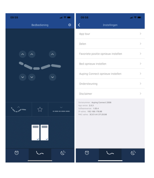 Auping Connect maak je verstelbare Auping bed Smart