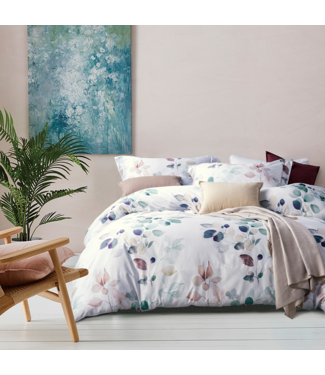 Dommelin Dommelin Leaves Multi Dekbedovertrek