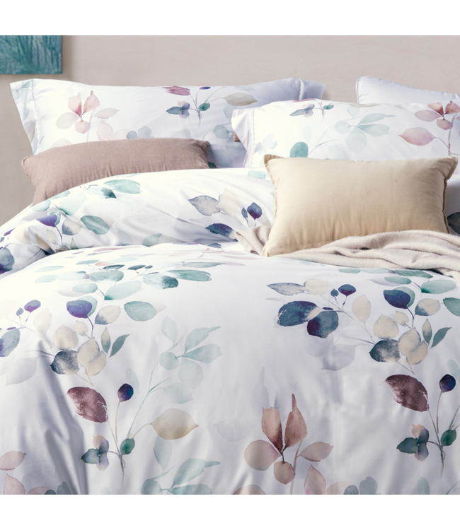 Dommelin Dekbedovertrek Leaves Multi