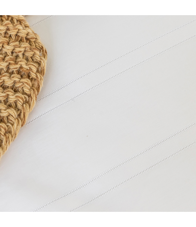 Dommelin Dekbedovertrek Ajour Wit