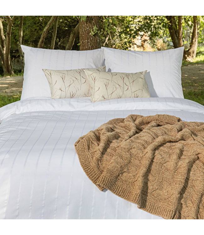 Dommelin Dekbedovertrek Ajour Wit