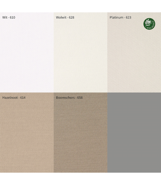 Dommelin Dekbedovertrek Uni Organic Satijn