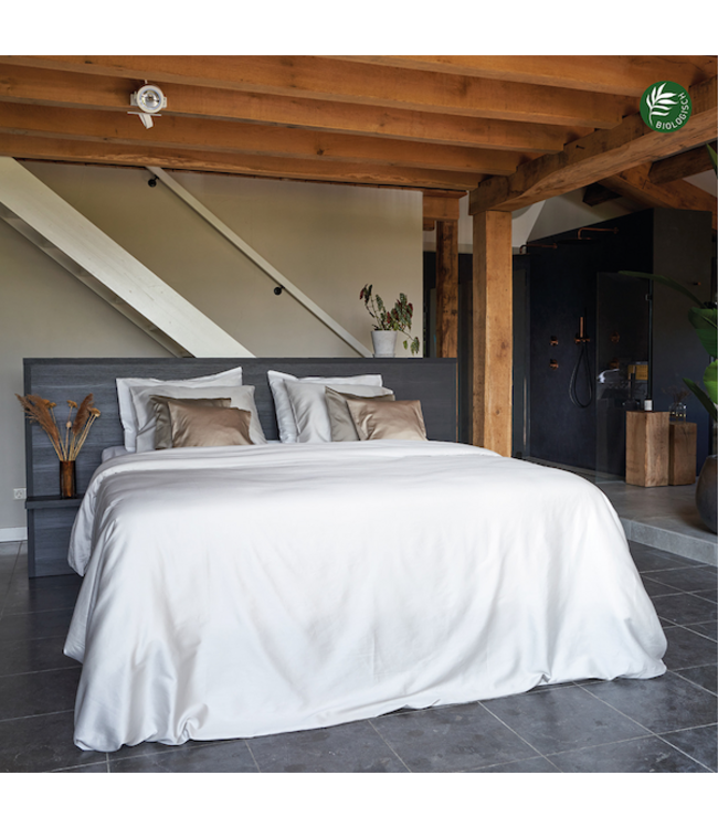 Dommelin Dekbedovertrek Uni Organic Satijn