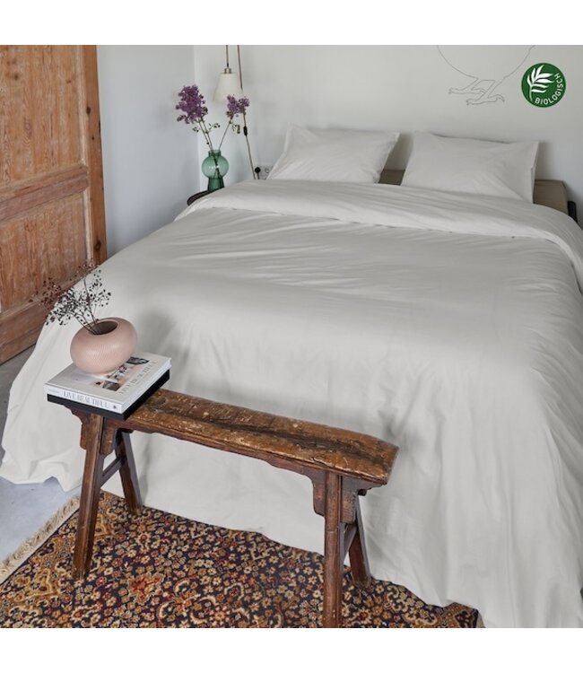 Dommelin Dekbedovertrek Uni Organic Percal