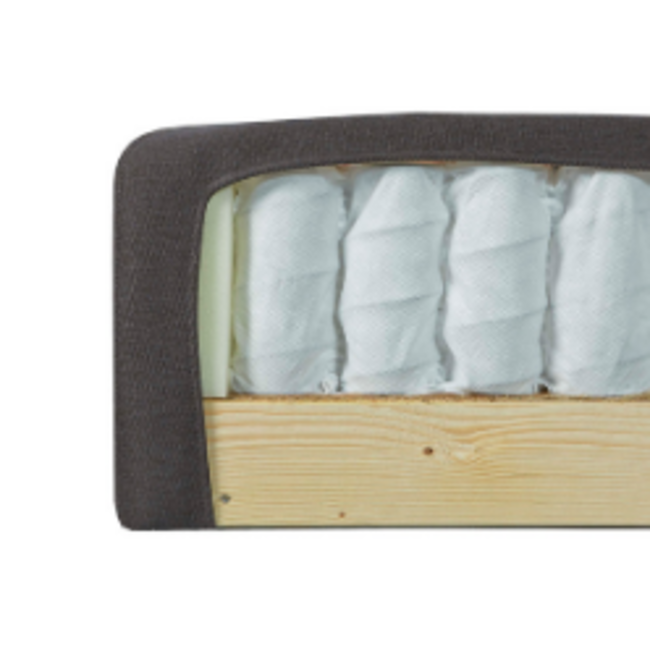 LeDorm Regale 180x210 cm Boxspring rood Incl. hoofdbord.