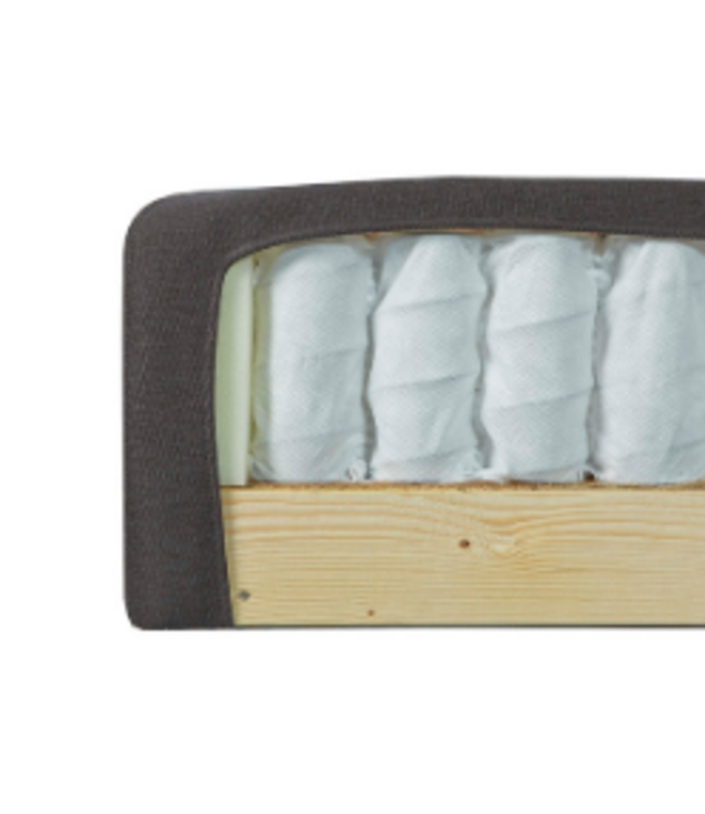 LeDorm Regale 180x210 cm Boxspring rood Incl. hoofdbord.