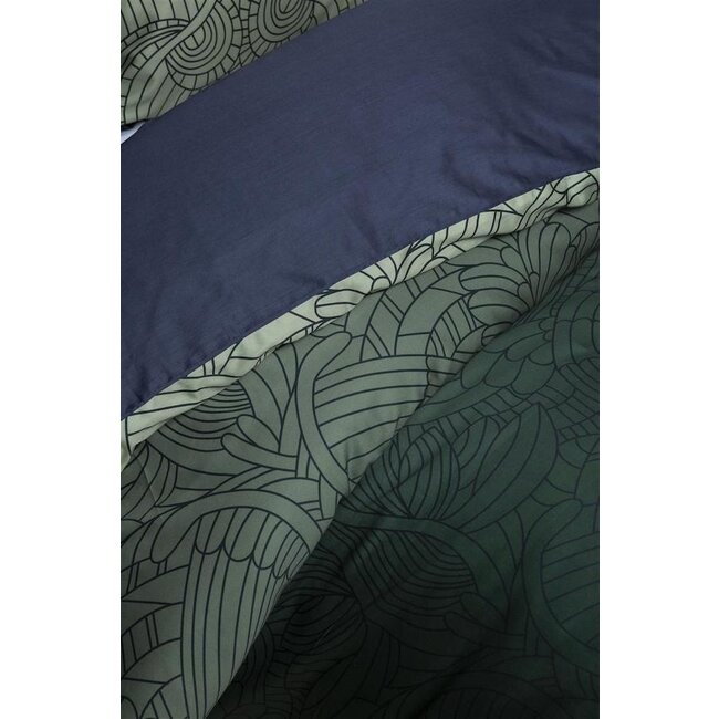 MOOOI Dodo Pavone Green dekbedovertrek