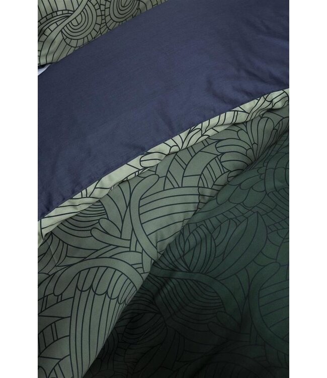 MOOOI Dodo Pavone Green dekbedovertrek