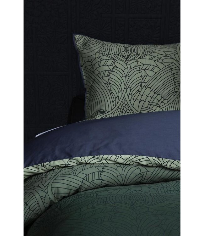 MOOOI Dodo Pavone Green dekbedovertrek