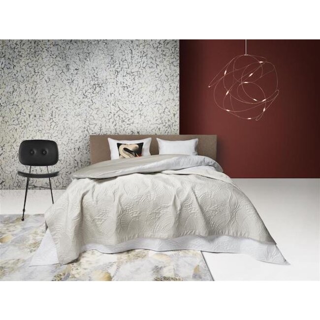 MOOOI Embroidered Dodo Ivory dekbedovertrek