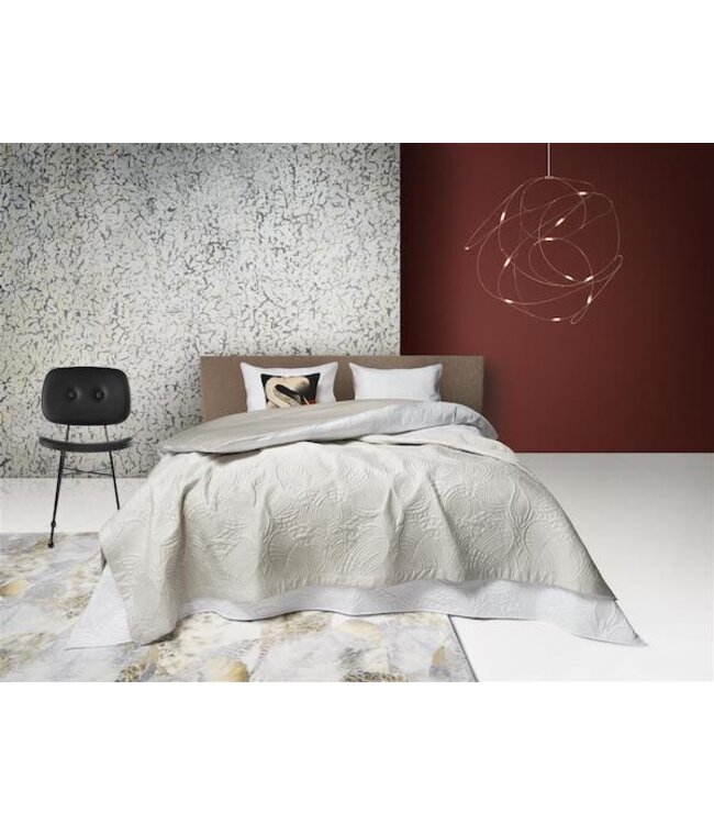 MOOOI Embroidered Dodo Ivory dekbedovertrek