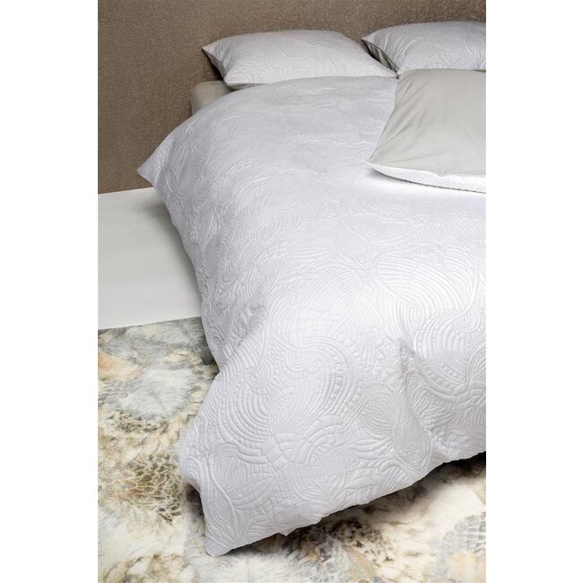 MOOOI Embroidered Dodo Ivory dekbedovertrek