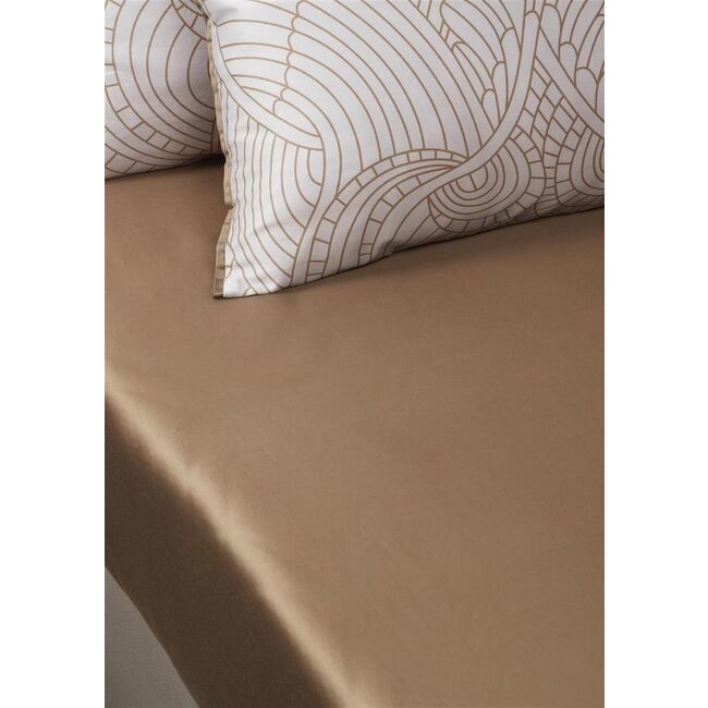 MOOOI Dodo Pavone Dark Sand hoeslaken