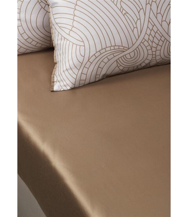 MOOOI Dodo Pavone Dark Sand hoeslaken