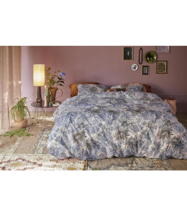 At home by Beddinghouse Dekbedovertrek Full of Beauty Blue Green