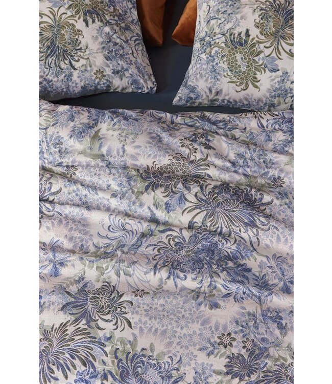 At home by Beddinghouse Dekbedovertrek Full of Beauty Blue Green