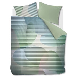 Dutch Design Beddinghouse Dutch Design Dekbedovertrek Prismatic Blue Green