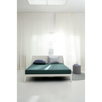 Auping Auping Organic Jersey Hoeslaken pine green
