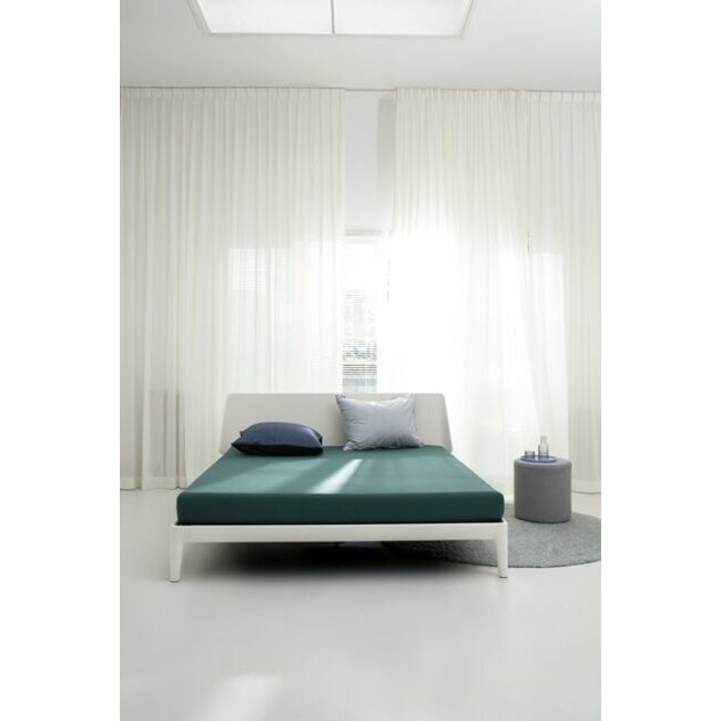 Auping Organic Jersey Hoeslaken pine green