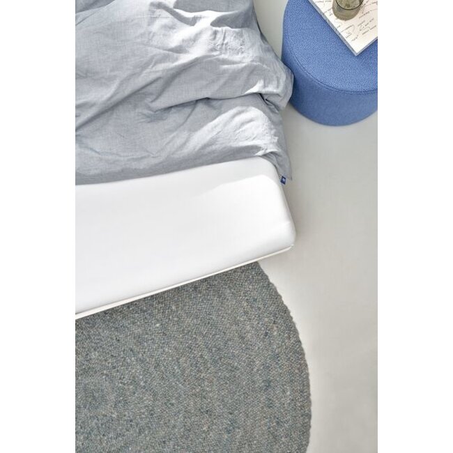 Auping Organic Jersey Hoeslaken Splittopper white