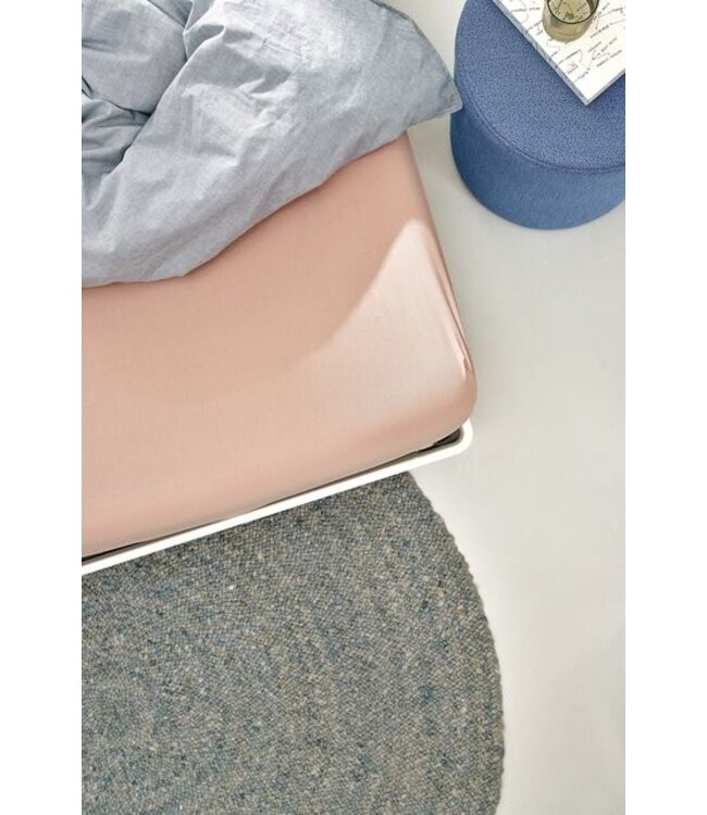 Auping Organic Jersey Hoeslaken Splittopper blush