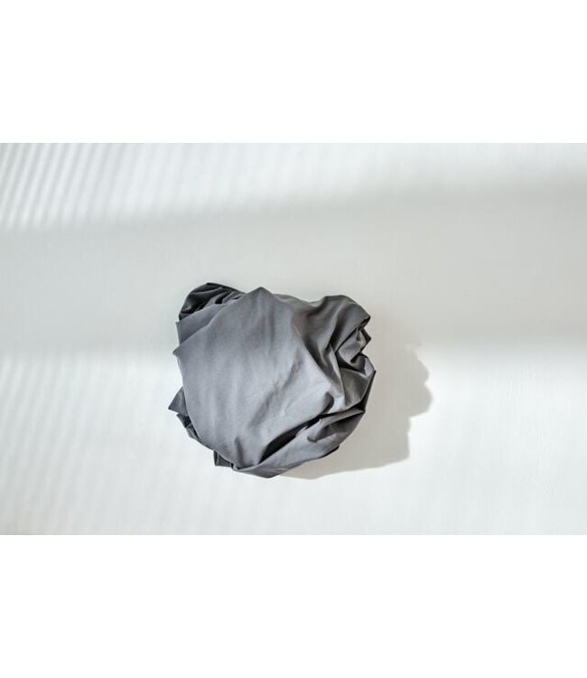 Auping Organic Jersey Hoeslaken Topper warm grey