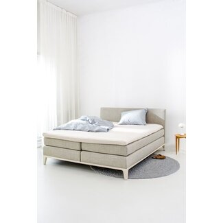 Auping Organic Jersey Hoeslaken Topper natural