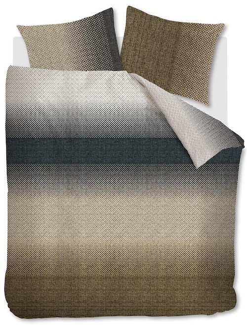 Beddinghouse Dekbedovertrek Duco Anthracite