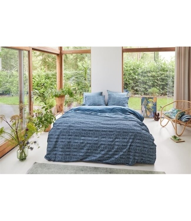 Beddinghouse Dekbedovertrek Yori Blue