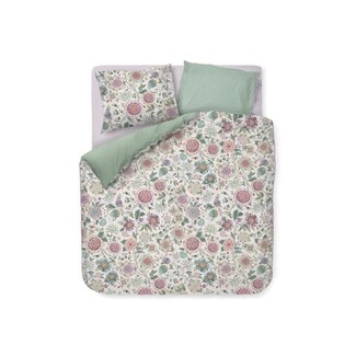 Pip Studio Dekbedovertrek Viva Las Flores White