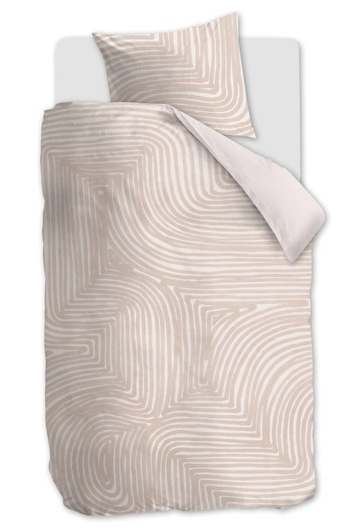 vtwonen dekbedovertrek Natural Pattern Poederroze