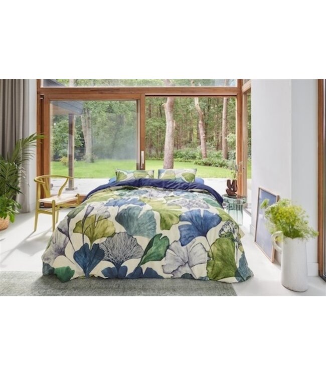 Beddinghouse Dekbedovertrek Sue Blue Green