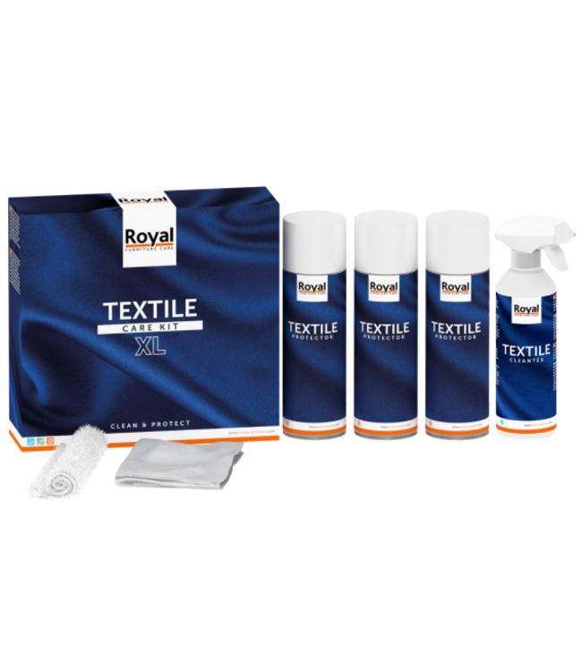 Oranje Furniture Care XL textiel bescherm en onderhoud set
