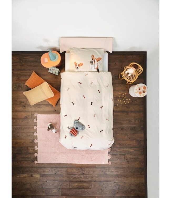 Snurk Beagle Friends Dekbedovertrek