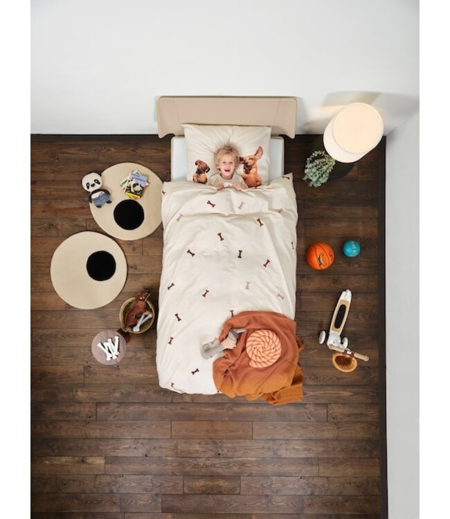 Snurk Dachshund Friends Dekbedovertrek