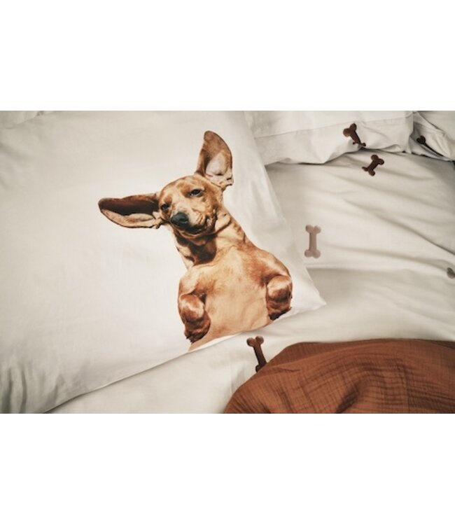 Snurk Dachshund Friends Dekbedovertrek