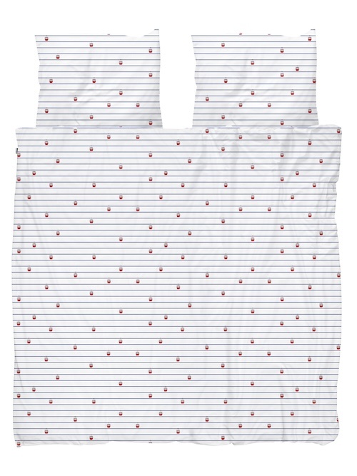 Snurk Ski Lift FLANEL Dekbedovertrek