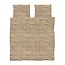 Snurk Twirre Sand Beige FLANEL Dekbedovertrek