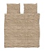 Snurk Twirre Sand Beige FLANEL Dekbedovertrek