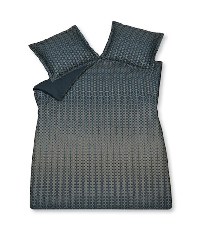 Vandyck energize blue ink Dekbedovertrek