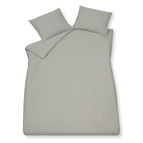 Vandyck flanel malmo coolgrey Dekbedovertrek