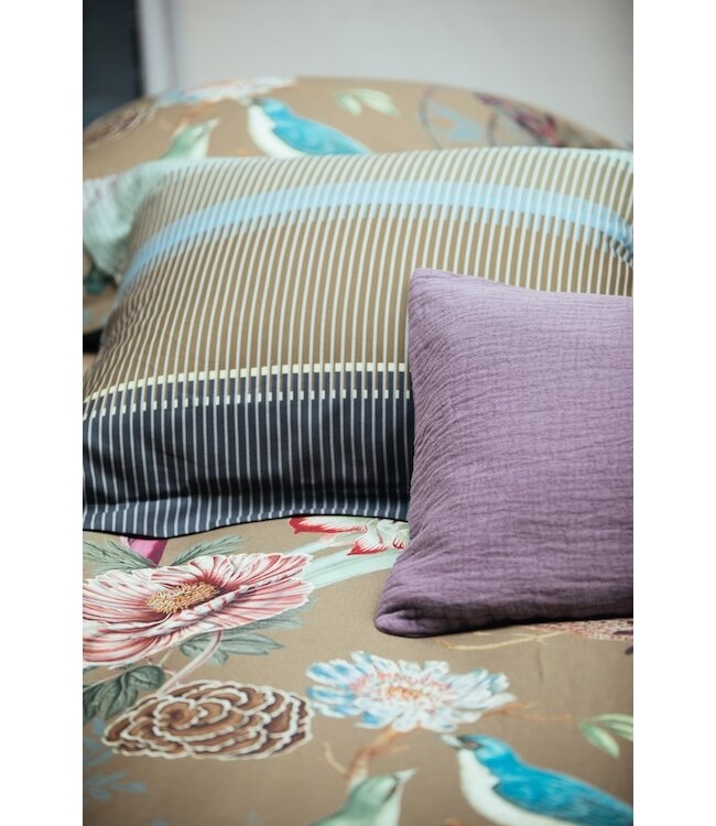 Vandyck floral bird multi Dekbedovertrek