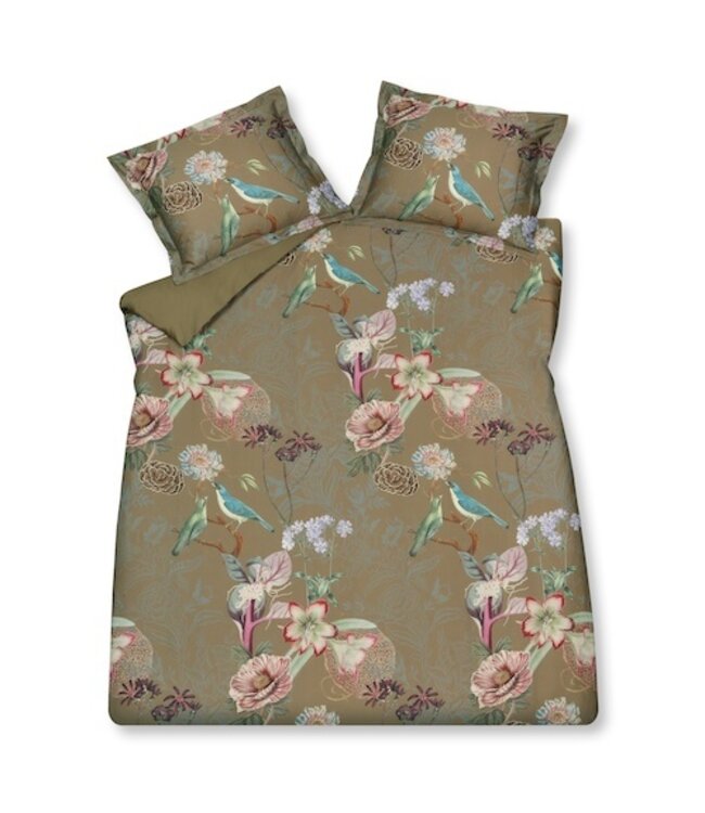 Vandyck floral bird multi Dekbedovertrek