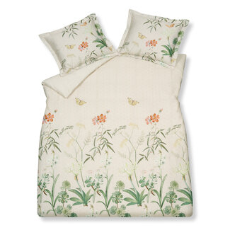 Vandyck Vandyck flower garden cream tan Dekbedovertrek